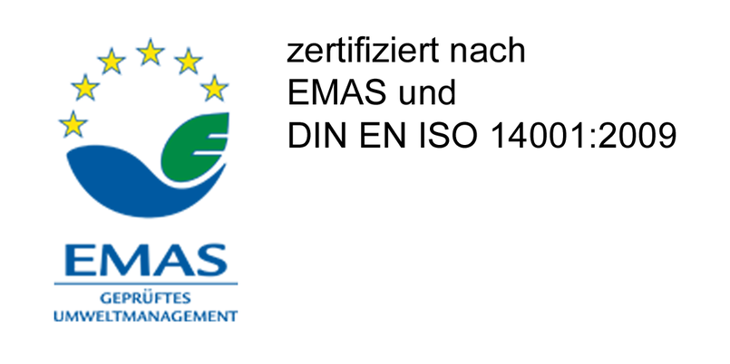 Logo Zertifizierung EMAS